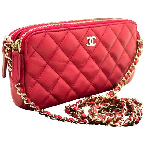 red chanel wallet on chain|preloved chanel wallet on chain.